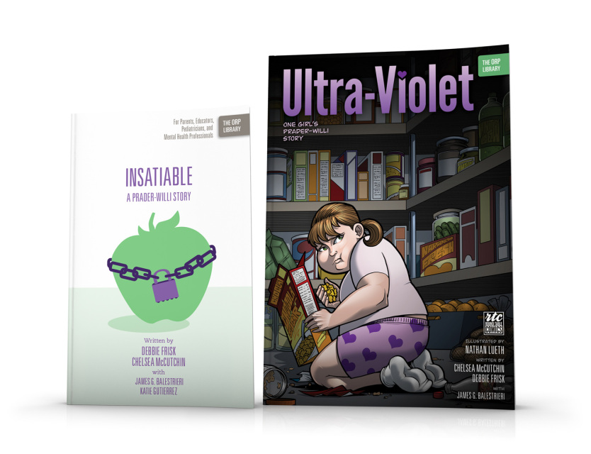 Insatiable and Ultra-Violet (Prader-Willi Syndrome)